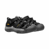 Sandały trekkingowe dziecięce na lato Keen Newport H2 Black/Keen Yellow dla dzieci (KE-1022824)