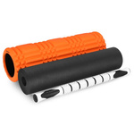 Zestaw wałków fitness roller pomarańczowy Spokey MIXROLL 929930 (SPK-929930)