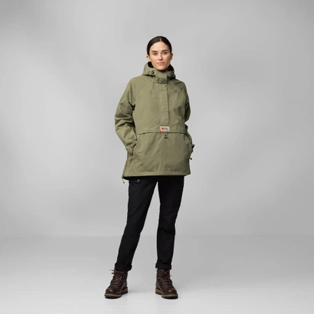 Wyprzedaż - Kurtka softshell damska Fjällräven Vardag Anorak W Green (F87009-620)