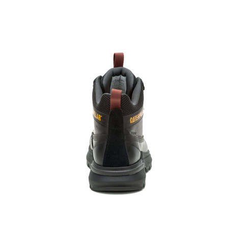 Wyprzedaż - Buty outdoorowe męskie Cat Caterpillar Colorado Sneaker WP skórzane sportowe wodoodporne czarne (P725946)