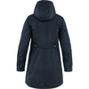 Wyprzedaż - Kurtka zimowa damska Fjällräven Kiruna Padded Parka W Dark Navy ocieplana granatowa (F89644-555)