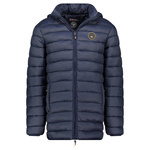 Kurtka męska Geographical Norway AMIGOBADGE LONG HOOD DB NAVY MEN 233 NAVY (WY8852H/GN-MARINE)