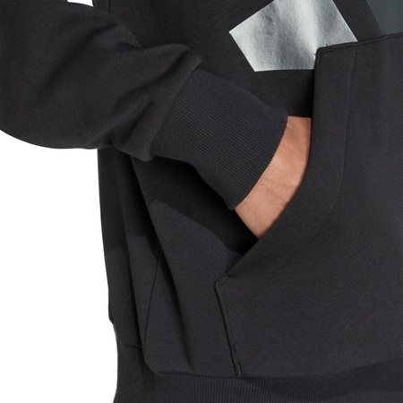 Bluza męska adidas Holiday 3S Hoodie czarna (JM1698)