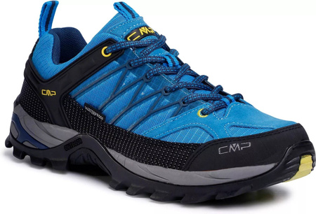 Wyprzedaż - Buty trekkingowe męskie CMP Rigel Low wodoodporne górskie niebieskie (3Q54457-02LC)