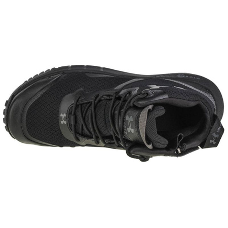 Buty trekkingowe męskie Under Armour Micro G Valsetz Zip Mid M outdoorowe górskie czarne (3023747-001)