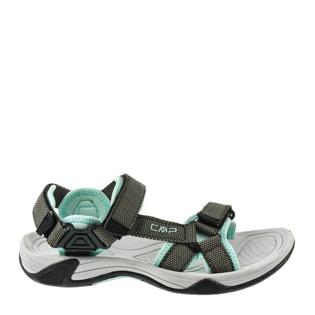 Sandały sportowe damskie CMP Hamal WMN Hiking Sandal turystyczne zielone/białe (38Q9956-F854)