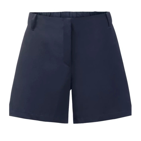 Wyprzedaż - Spodenki na lato damskie Jack Wolfskin Pack & Go Short W Night Blue (1507391_1010)