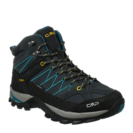 CMP RIGEL MID TREKKING SHOES WP ANTRACITE-DEEP LAKE Dark Grey (3Q12947-65UM)