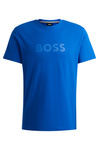 Wyprzedaż - T-shirt męski BOSS RN Medium Blue niebieski (50503276-423)