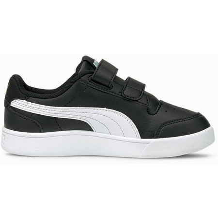 Wyprzedaż - Trampki sportowe dla dzieci Puma Shuffle V Inf sneakersy czarne (375690-03)
