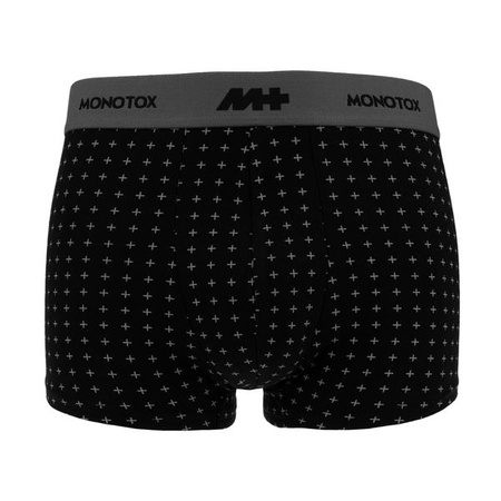 Męska bielizna Monotox BOXER BRIEF 3PACK Szara (MX20003)