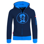 Bluza z kapturem Trollkids Kids Sortland Jacket dla chłopca/dziewczynki (139-117)