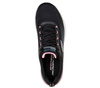 Wyprzedaż - Sneakersy damskie Skechers Skech-Air Dynamight Luminosity buty sportowe wegańskie czarne (149669-BKPK)