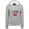 Bluza z kapturem męska Geographical Norway Gadrien DB MEN 054 szara (WW6114H/GN/Blended Grey / White)