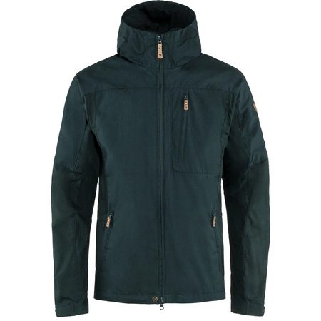 Kurtka z kapturem turystyczna męska Fjällräven Sten Jacket M outdoorowa granatowy (F81679-555)