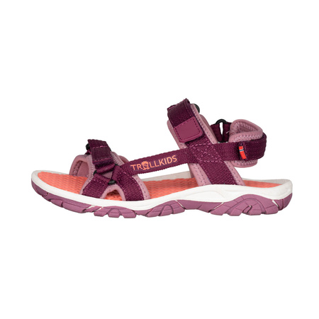 Sandały sportowe dziecięce dla chłopca/dziewczynki Trollkids Kids Oslofjord Sandal mulberry/orchid (268-225)