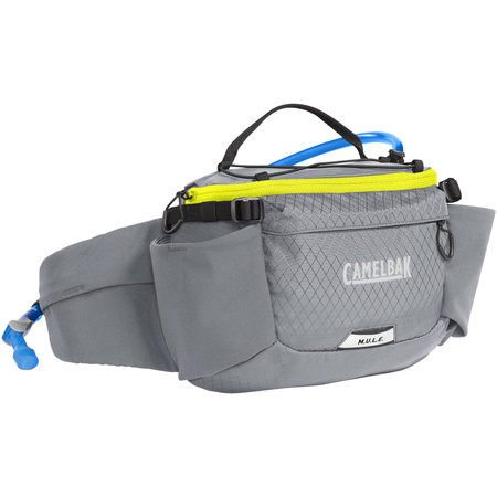 Nerka rowerowa CamelBak M.U.L.E.® 5 Waist Pack z licznymi kieszeniami i systemem nawadniania szara (C2815/002000)