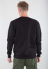 Bluza męska Alpha Industries Basic Sweater Small Logo black sweter z małym logo czarny (188307-03)