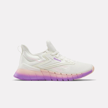 Wyprzedaż - Buty treningowe damskie Reebok Nano Gym sneakersy na siłownię białe/fioletowe (100208624)