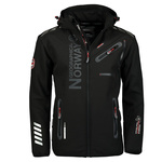 Kurtka softshellowa męska Geographical Norway Royaute ASSOR B MEN 068 (WW1975H/GN/Black / Black)