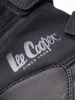 Buty zimowe dziecięce Lee Cooper black ocieplane śniegowce na rzepy czarne (LCJ-23-01-2057K)