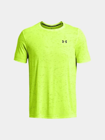 Koszulka męska Under Armour Seamless Grid limonkowa elastyczna (57850/1376921-731)