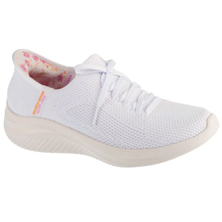 Skechers Slip-Ins: Ultra Flex 3.0 - Morning Blosso 150441-WHT Białe 36 (150441-WHT)