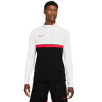 Bluza męska Nike Dri-FIT Academy 21 Drill Top biało-czarna (CW6110 016)