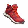 Wyprzedaż - Buty trekkingowe damskie Keen Terradora II Mid WP trekkingowe wodoodporne czerwone (KE-1025435)