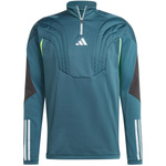 Bluza męska adidas Tiro 23 C Wintop turkusowa (IL3207)