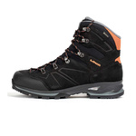 Wyprzedaż - Buty trekkingowe męskie Lowa Baldo GTX Wide poszerzone gore-tex schwarz/orange wodoodporne (210618 0920)