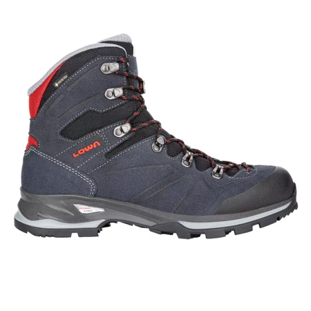 Wyprzedaż - Buty trekkingowe męskie LOWA Baldo GTX Gore-Tex wodoodporne wysokie navy/red (210616 6941)