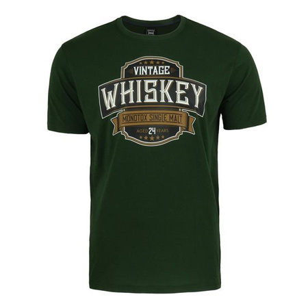 T-shirt męski Monotox WHISKEY GREEN Zielony (MX21016)