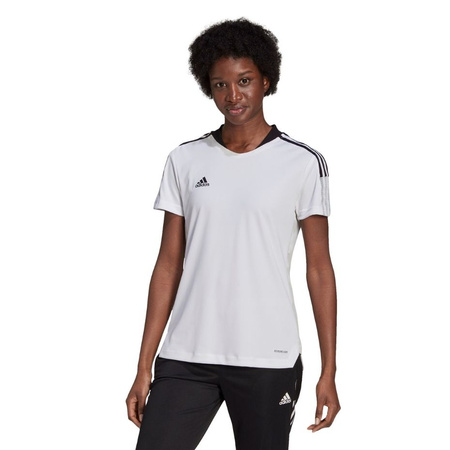 Koszulka damska adidas Tiro 21 Training Jersey biała (GM7580)