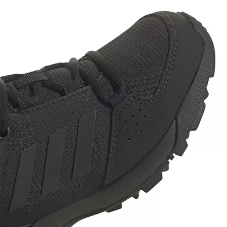 Buty trekkingowe dziecięce Adidas Terrex Hyperhiker Low K outdoorowe czarne (GZ9219)