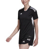 Koszulka damska adidas Condivo 22 Match Day czarno-biała (HA3541)