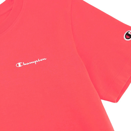 Koszulka damska Champion SS Tee koralowa (118091 PS203)