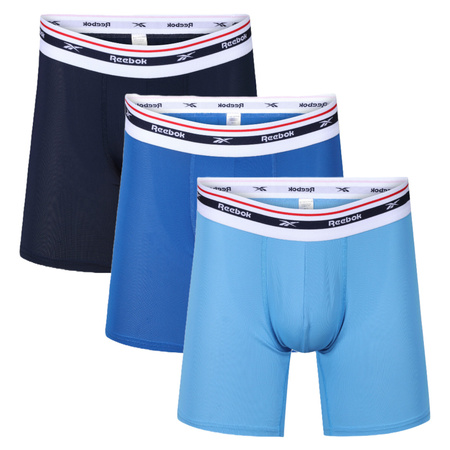 Bielizna Reebok SPORTS TRUNKS MED FINLO 3PK Niebieski (150303PKA)