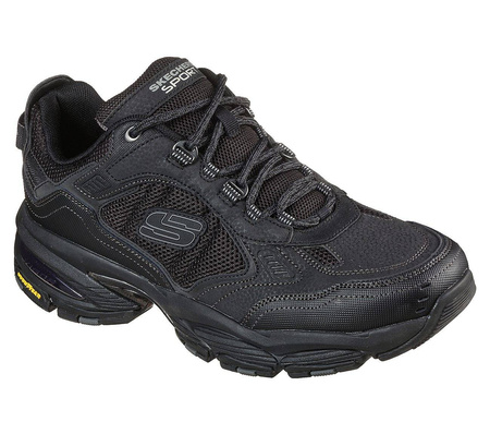 Buty trekkingowe męskie czarne Skechers Vigor 3.0 Goodyear Air-Cooled czarne (237145-BBK)