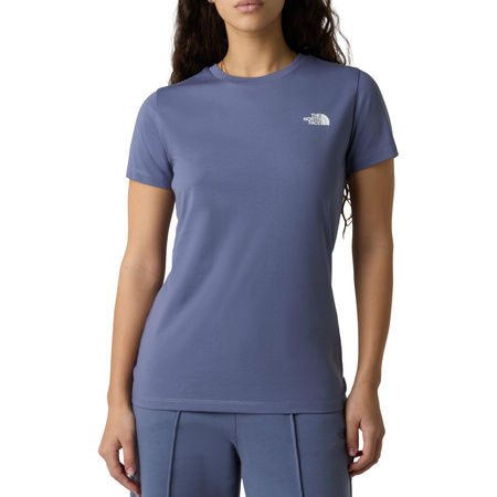 Koszulka The North Face W SS SD SLIM TEE Fioletowy (NF0A87NHBOA)