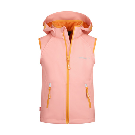 Kurtka softshell dla dziewczynki/chłopca Trollkids Kids Rondane Zip Off Jacket XT różowa (819-239)