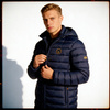 Kurtka męska Geographical Norway AMIGOBADGE LONG HOOD DB NAVY MEN 233 NAVY (WY8852H/GN-MARINE)