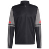 Bluza męska adidas Squadra 25 Training Top czarno-szara (JD1629)