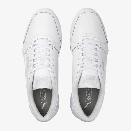Wyprzedaż - Sneakersy damskie/męskie Puma ST Runner V3 L buty sportowe białe (384855-10)