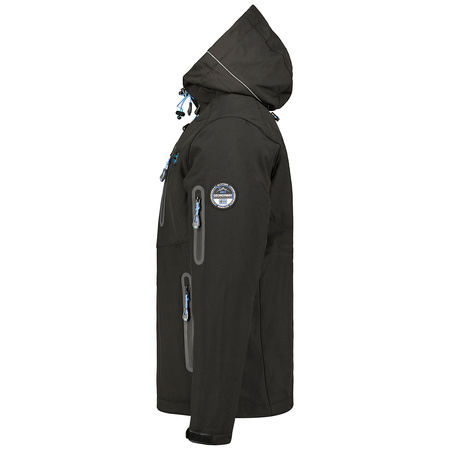 Softshell Geographical Norway TAXILLUS BLACK DB MEN 056 czarny męska (WY9224H/GN-Black)