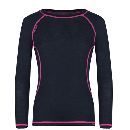 Warstwa podstawowa Trollkids Girls Merino Baselayer Set dla dziewczynki (136-609)