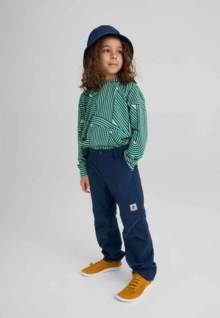 Wyprzedaż - Spodnie sportowe dziecięce Reima Pants Sillat Navy granatowe (5100194A-6980)