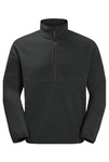 Wyprzedaż - Bluza polarowa damska/męska Jack Wolfskin Bockenheim Fleece czarna (1711091_6502)
