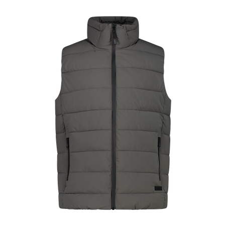Wyprzedaż - Kamizelka ocieplana męska CMP bezrękawnik sportowy zimowy szary (34K0757/E910)