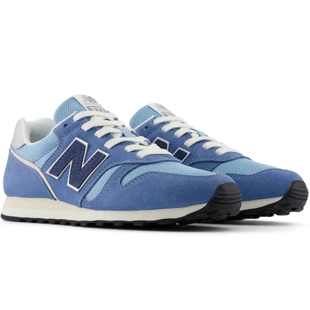 Sneakersy damskie New Balance 373 buty sportowe zamszowe niebieskie (WL373BW2)